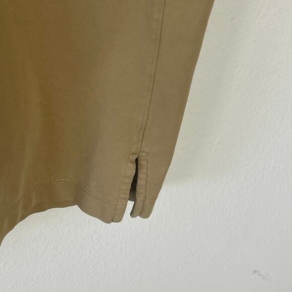 Uniqlo U Dress Medium Sleeveless Tan Jersey Short Basic Minimalist - Picture 4 of 7